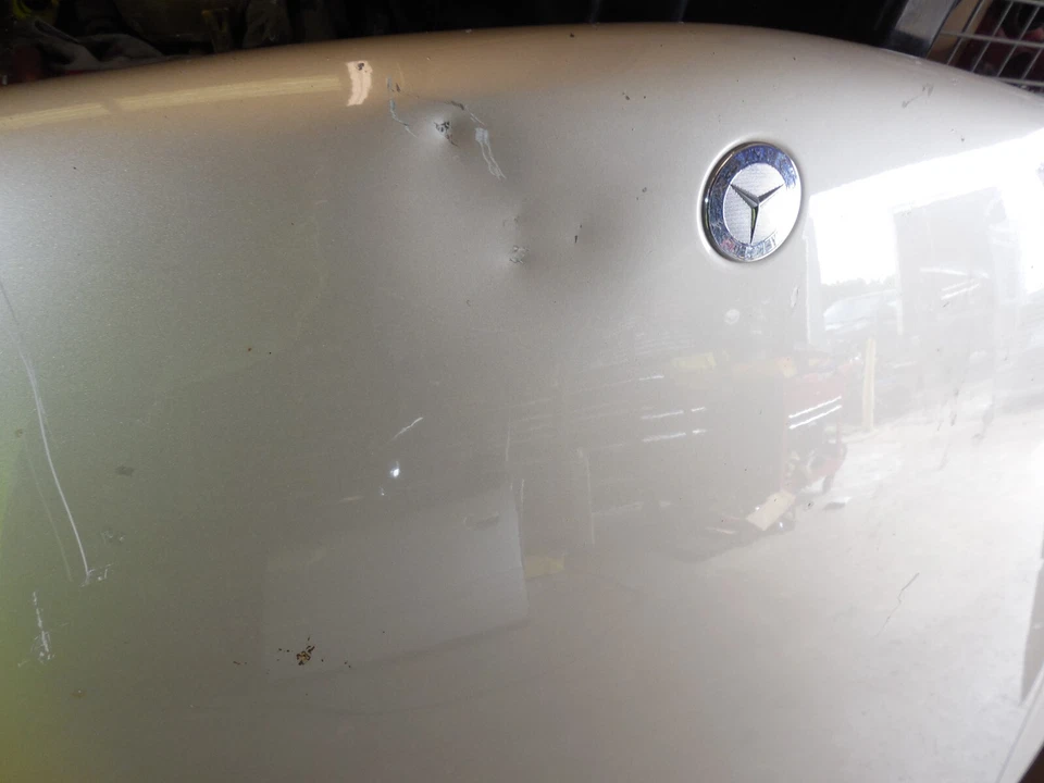 Hood Bonnet Panel Beige/GOLD 06-11 Mercedes Benz W164 ML350 ML500 LOCAL PICK UP - Image 4 of 4