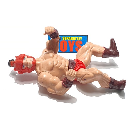Vtg Muscle Warrior Action figure C Galaxy fighter MOTU KO wrestler REMCO Sungold - Picture 9 of 9