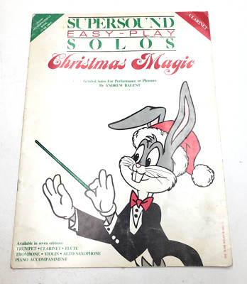 Christmas Magic Supersound Easy Play Solos CLARINET Andrew Balent