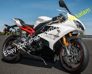 For Triumph Daytona 675 Parts 13 14 15 16 Daytona675 White Motorbike Fairing Kit Ebay