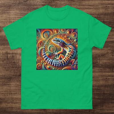Abstract Leopard Gecko Shirt Xerxes - Pet T Shirt - Unique 142
