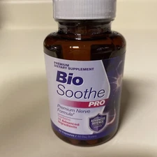 Bio Soothe PRO - Premium Nerve Formula Dietary Supplement (60 Capsules)