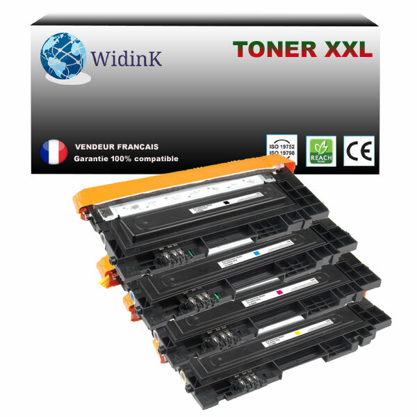 Toner Samsung CLT-K404S compatible ensemble complet pour stopper les pannes d'encre en entreprise