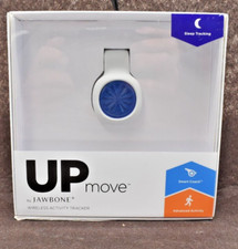 UP MOVE by Jawbone Activity-Sleep Tracker Blue with White Clip