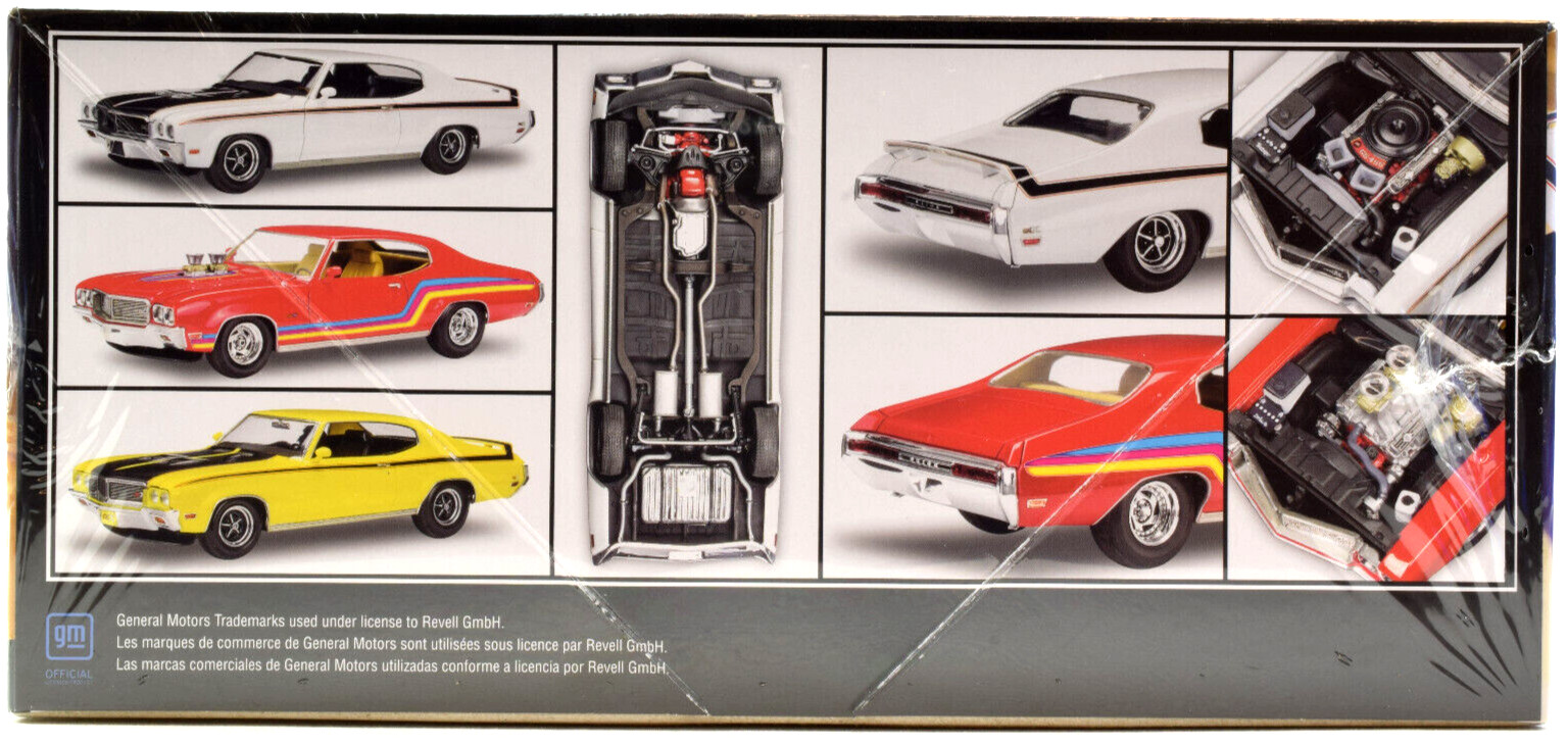 Revell 1970 Buick GSX 2-In-1 1/24 Scale Plastic Model Car Kit 85-4522