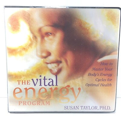 Vital Energy Program - Susan Taylor PHD - 6 Cassette Tape Set - New/Sealed