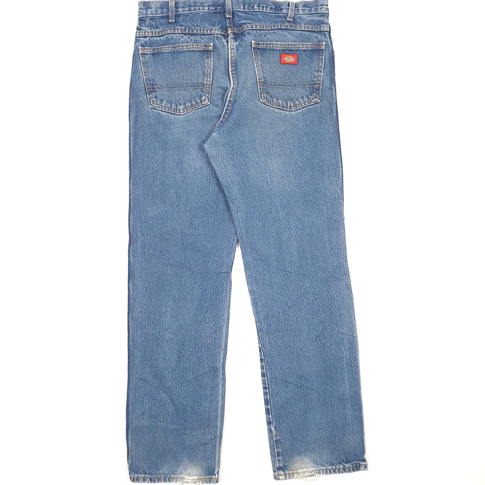 Mens DICKIES Casual Regular Fit Blue Denim Jeans Trousers W36 L33 image 3