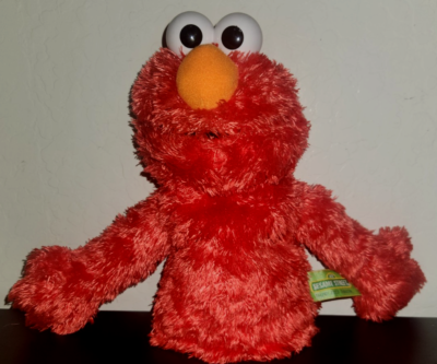 エルモ Vintage Sesame Street Jim Henson Plush Elmo Hand Puppet By