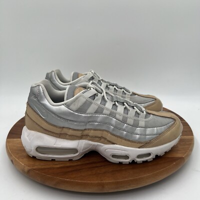 Size Nike Air Max 95 SE Premium Pure Plat AH8697-002 Running Sneaker  Shoes