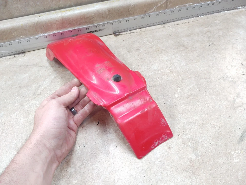 Honda 100 XL XL100-S XL100S OEM Inner Rear Fender Mud Guard 1981 ANX - Image 4 of 4