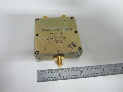 MINI CIRCUITS ZAPDJ-2 POWER SPLITTER 2GHz RF MICROWAVE FREQUENCY AS IS BIN#J4-34