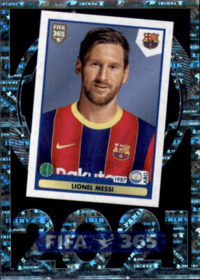 Panini FIFA 365 (2025) Sticker 9 - Lionel Messi - FIFA 365 2021