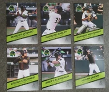 2021 Eugene Emeralds SINGLE CARDS from Team Card Set - CHOOSE YOUR PLAYER