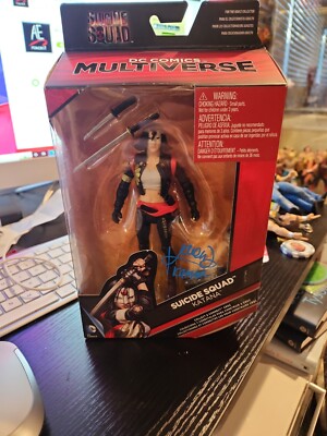 Sealed Autographed Signed Karen Fukuhara  Mattel Suicide Squad Katana Figure NEW