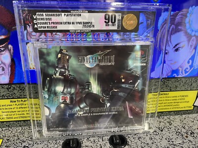 1996 PS1 Final Fantasy VII Sample Demo Square Preview Extra JPN VGA 90 Archival
