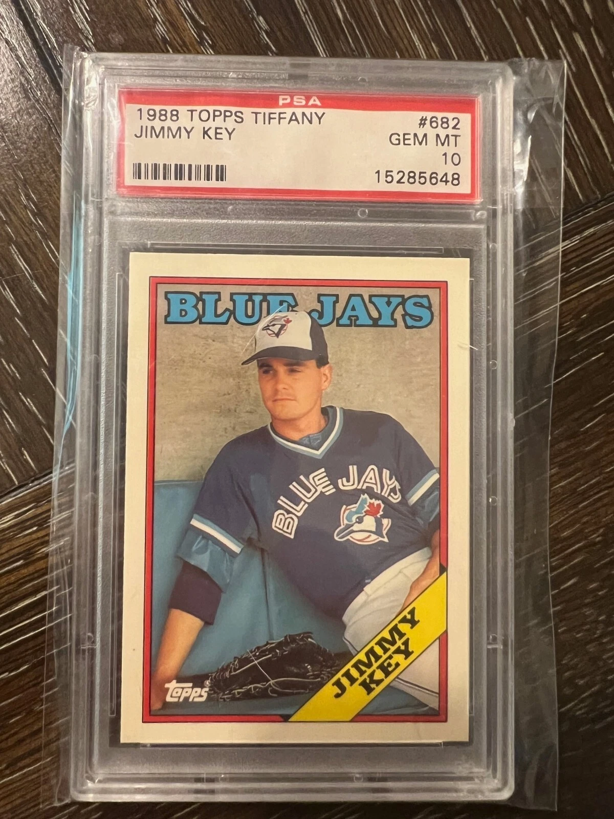 Deal for 1988 Topps Tiffany Jimmy Key #682 PSA 10 Toronto Blue Jays