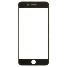 3in1 Lens with Pre-Applied OCA Sheet Frame for Apple iPhone 7 Plus Black Repair