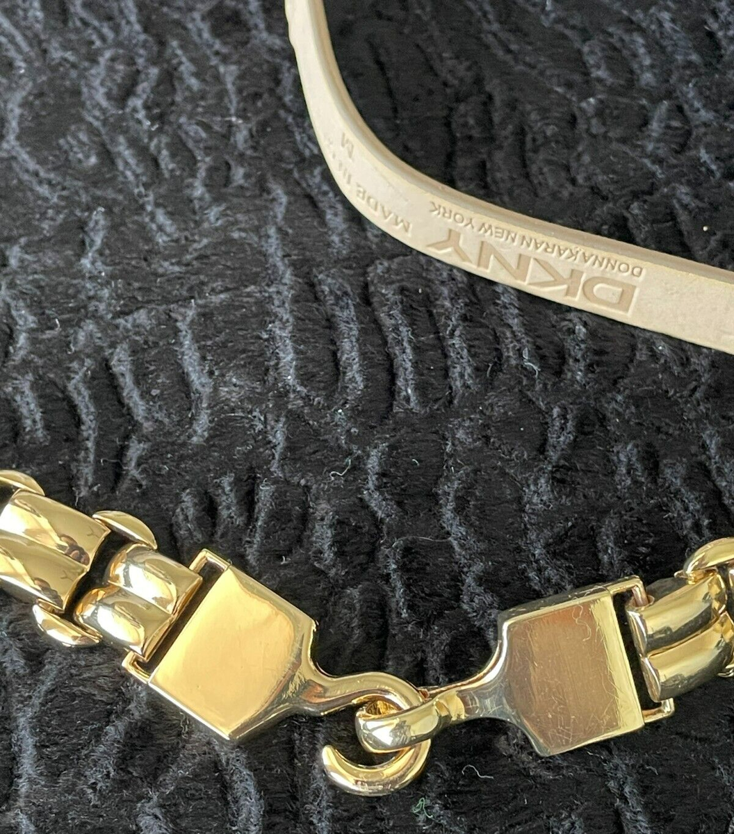 DKNY Donna Karan New York Imitation Leather Golden Brown  display picture 1