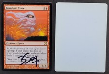 Signed MTG Magic Artist Proof _ Tenth Ed 1 0 X_ LAVABORN MUSE _Brian Snoddy 50!
