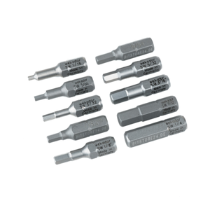 6-teiliges Innensechskant Bits Set 1/4 Zoll - H3 Bis H8 Chrom Vanadium