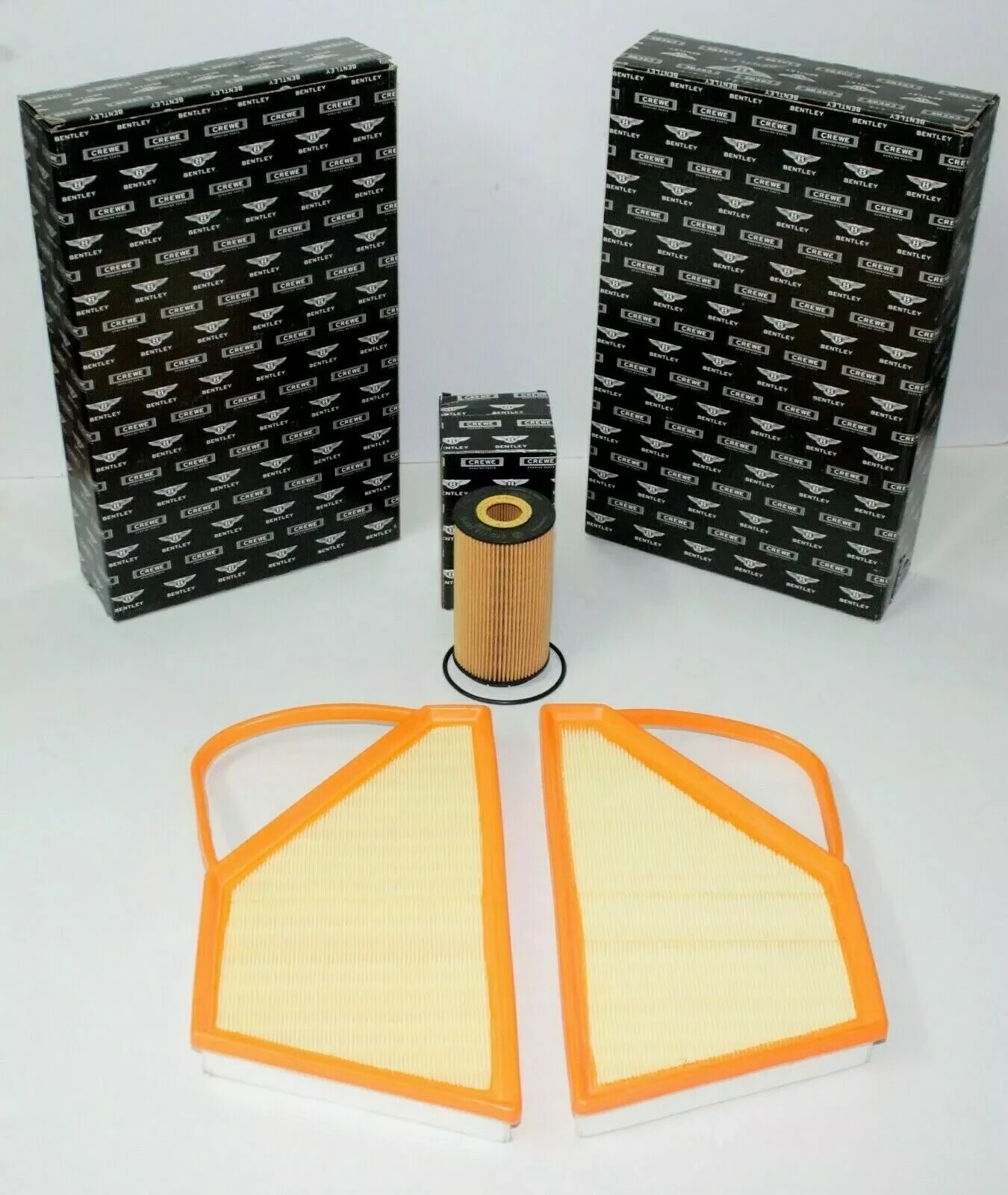 Bentley Continental Gt W12 Service Kit Engine Air Filter & Oil Filter Set