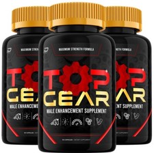 (3 Pack) Top Gear for Men Capsules-, TopGear Pills Advanced Formula