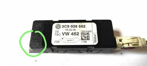 Volkswagen PASSAT B6 2006 Antennenverstärker Signalverstärker UST63653