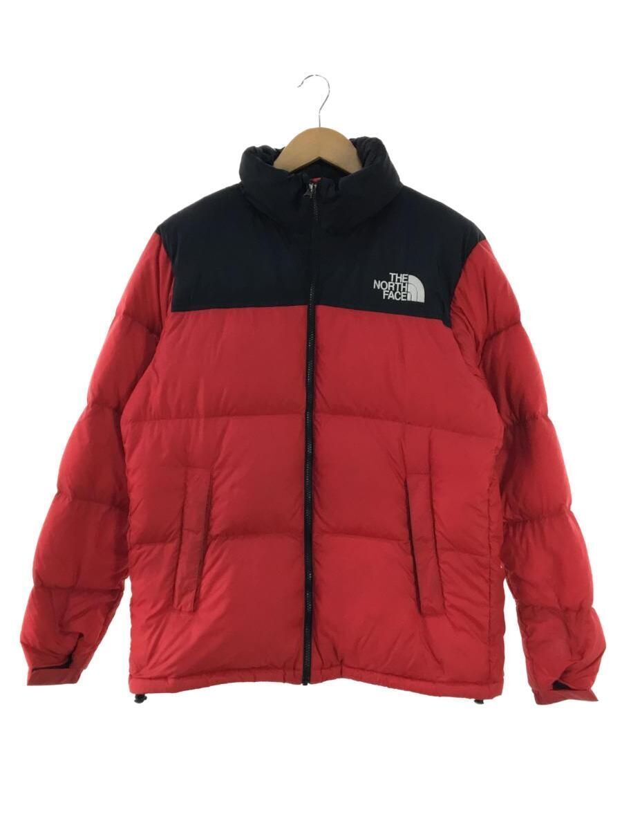 【驚きの値段で】 THE NORTH FACE Down Jacket Nuptse XL Nylon Red Plain ND91841 XLサイズ以上