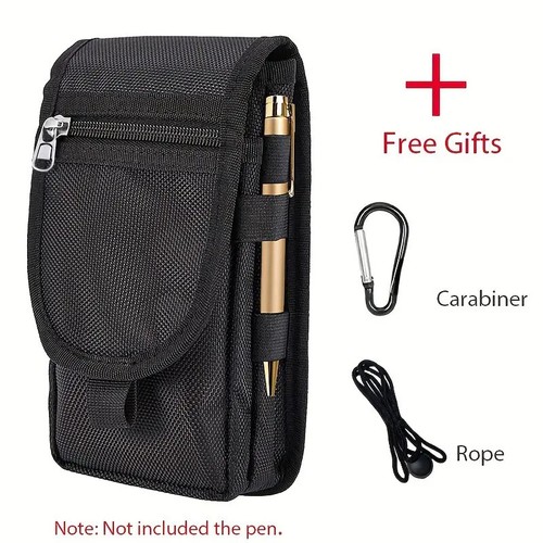 Dual Handy Tasche/Holsters für Männer Gürtel, Mehrzweck Handy Gürtel Tasche,... - Bild 4 von 7