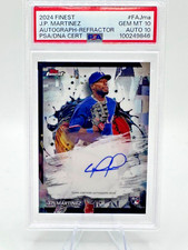 2024 Topps Finest Autographs  J.P.  Martinez Refractor (AU, RC) PSA/DNA 10/10