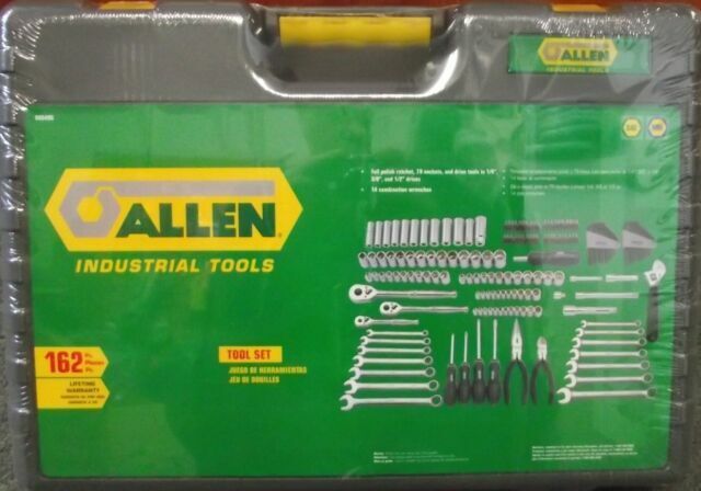Metric for sale online Allen 66649G 162 Piece Tool and Socket Set SAE