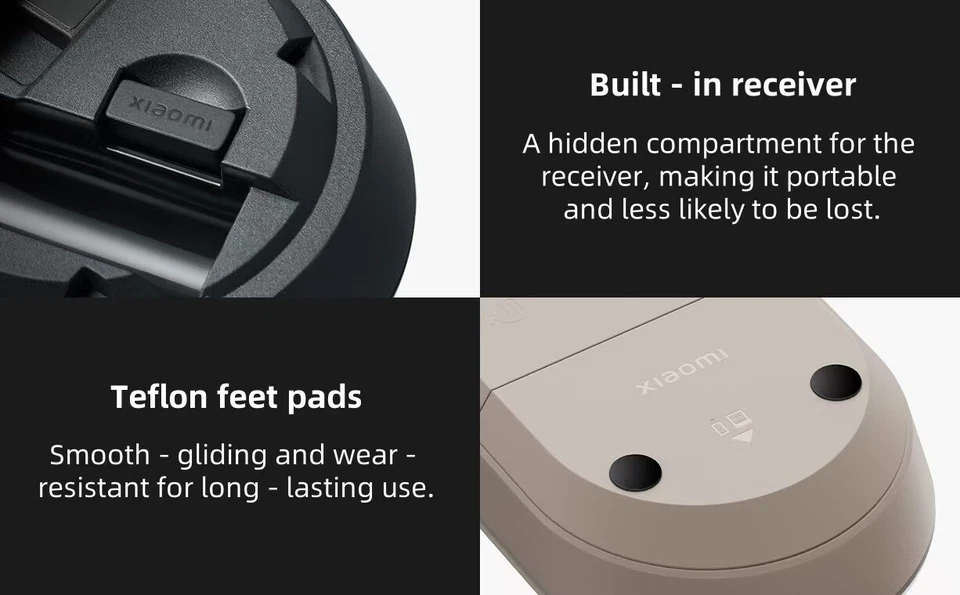 Xiaomi Keyboard Mouse Combo Set 2 Wireless Portable Laptop PC Gamer Ergonomic AU - Image 3 of 4