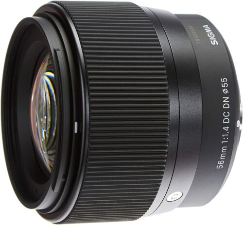 2018 SIGMA single focus lens 56mm F1.4 DC DN Contemporary for Micro Four Thirds - Picture 1 of 5