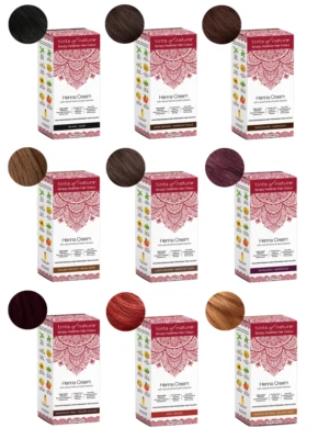 Tints Of Nature Semi Permanent Hair Dye Henna Cream 70ml