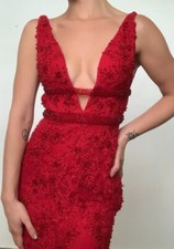 Prom Dress- Camille La Vie Embroidered Mermaid Dress NEVER WORN