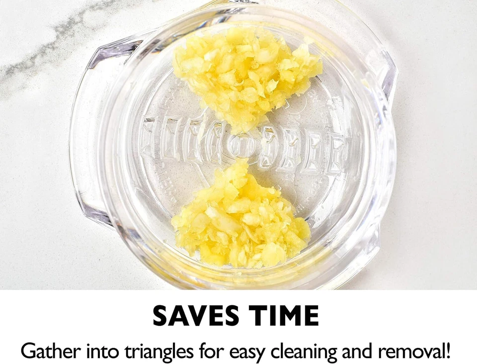 Cortacésped de ajo de cuarta generación (transparente), picador de ajo simple Foto 4 de 4