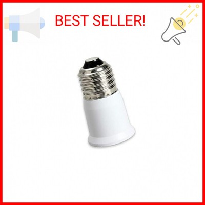 (2pcs) YiLighting - UL-listed E26/E27 to E26/E27 Extender - Standard Medium Sock