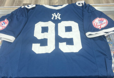 NEW YORK YANKEES FOOTBALL JERSEY #99 AARON JUDGE SGA