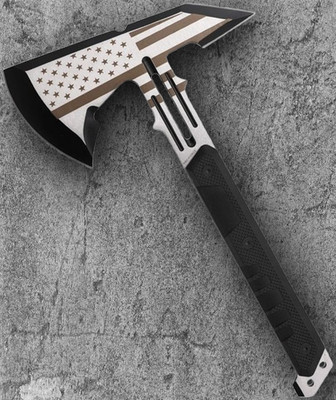 Tac Force Tomahawk 6'' 3Cr13 Axe Head With 3.25'' Cutting Edge Black Nylon Handle