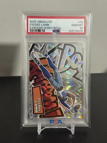 2025 Panini Absolute CeeDee Lamb Base (PSA 10)