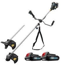 MATRIX 40v (20Vx2) Brushless Brush Cutter & Line Trimmer Whipper Snipper Kit
