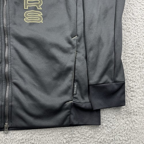 Purdue Boilermakers Nike Mens Hoodie Medium Black Full Zip Sweatshirt Fleece - Picture 3 of 12