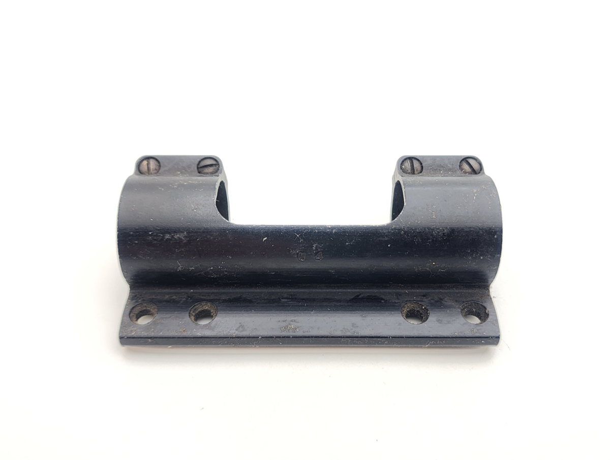 Vintage Weaver U4 Aluminum Scope Mount Base With 1 Inch Rings