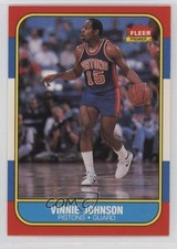 1986-87 Fleer Vinnie Johnson #56 0u2j