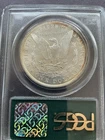1878 P Morgan Dollar 7TF REVERSE of 1879 MS 62 Old Green Holder