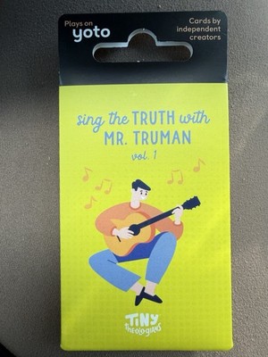 Yoto Card Mr Truman Brand New Factory Sealed Vol.1