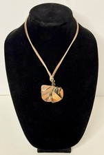 Rare Handmade Necklace with  Prehistoric Ancestral Native American Pottery Shard