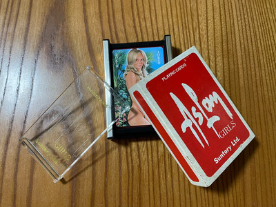 1978 Nintendo Playing Cards Deck - Aslan Pin-up : Suntory Whisky Old - New Japan