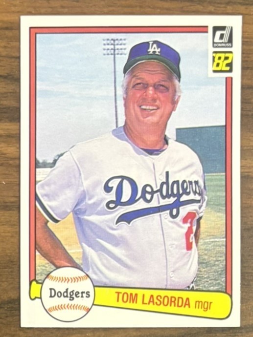 1982 Donruss - Tommy Lasorda #110