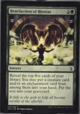 Benefaction of Rhonas - Amonkhet: #156, Magic: The Gathering Nm C258